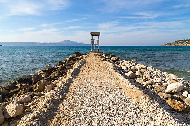 istock lifeguard hut on the sea 509102240