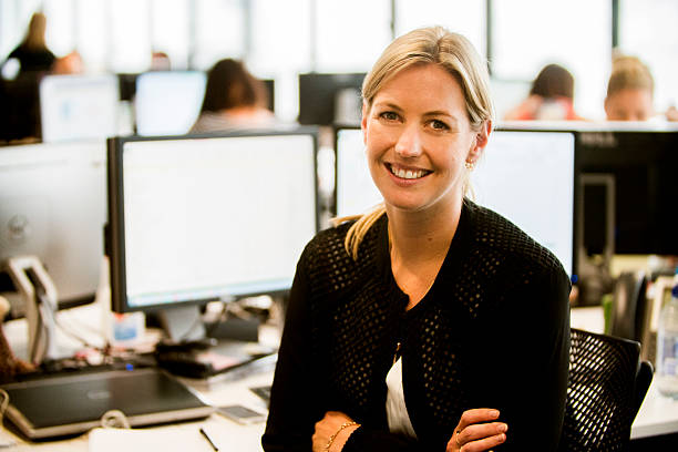 istock Businesswoman with headset. 509103472