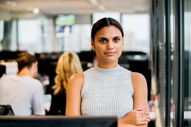 istock Young businesswoman holding digital tablet. 509104530
