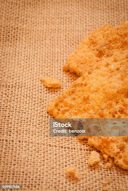 Rice Cracker With Flossy Pork Stock Photo - Download Image Now - Asian Food, Cake, Circle