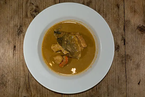 Photo of Bouillabaisse from above