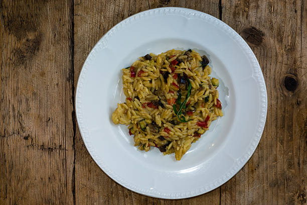 istock Risotto pasta provencal from above 509111654