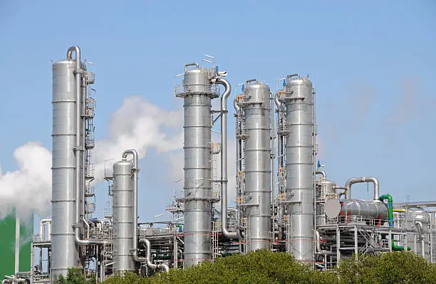 A bio-ethanol plant in Rotterdam, Netherlands