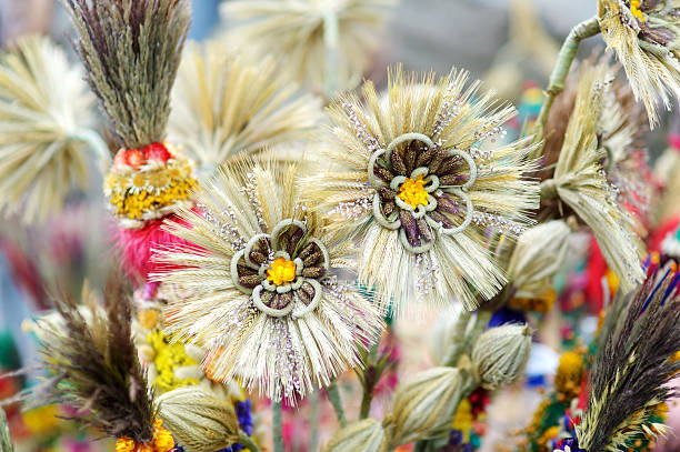 istock Traditional Lithuanian Easter palm known as verbos 509112416