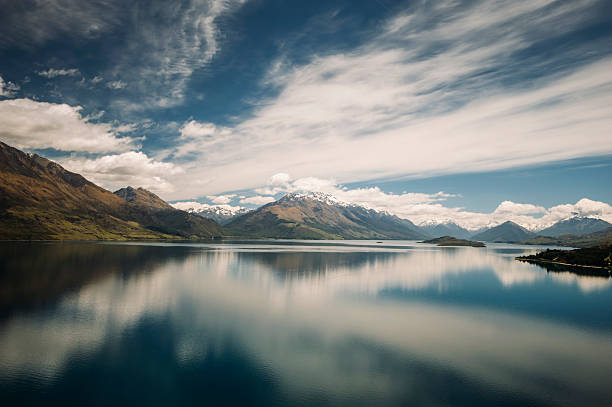 Cтоковое фото Озеро Wakatipu, Новая Зеландия