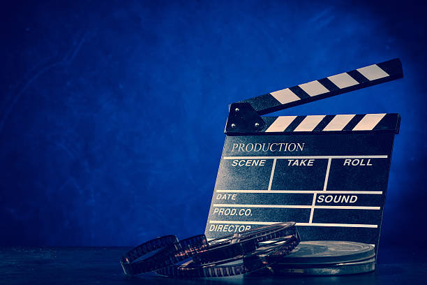 istock Retro film production accessories still life 509115026