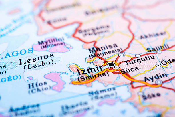 istock Map of Izmir, Turkey 509115372
