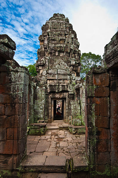 istock Ancient buddhist khmer temple in Angkor Wat, Cambodia. Banteay K 509118231