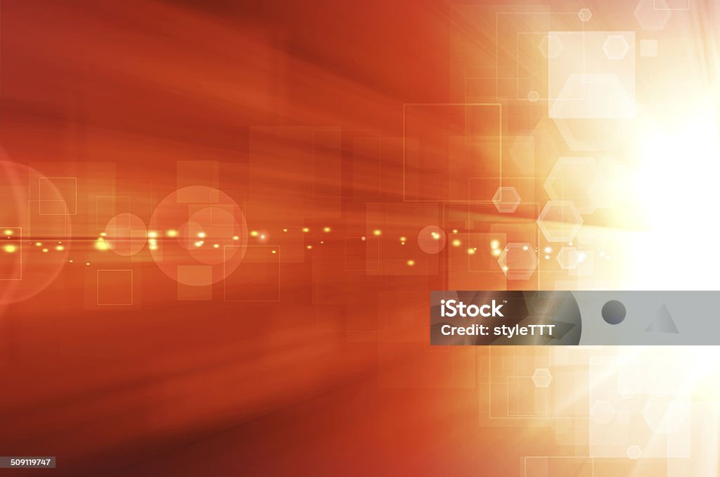 Orange Gradient Abstract Tech Abstract Orange Technology Background Stock Illustration - Download ...