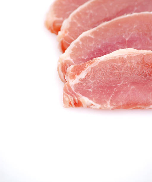 istock Piece of raw meat cut into steaks 509135621