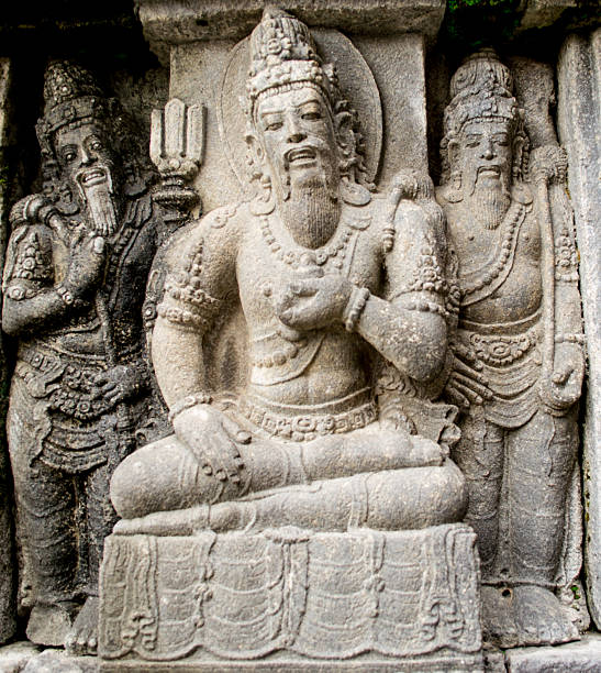 istock Carved Stone relief at Prambanan Temple. 509139451
