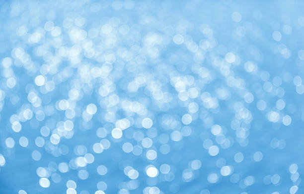 istock Abstract circular bokeh background of Light shining on the river 509139839