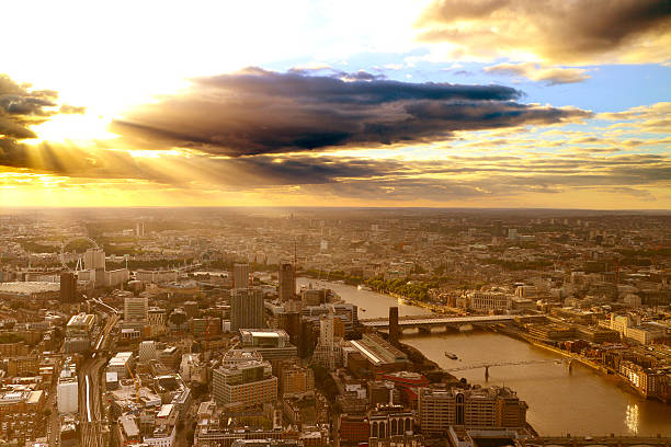 istock River Thames Cityscape with London Eye in the skyline 509140721