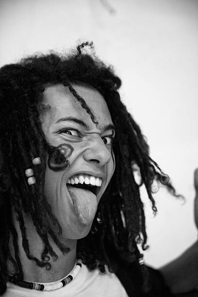istock Rasta hair singer performing live on stage 509141355
