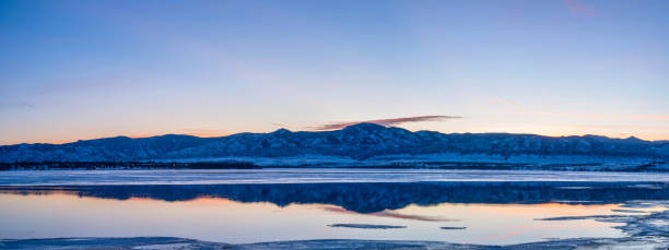 istock Winter Dusk at Mountain Lake 509169116