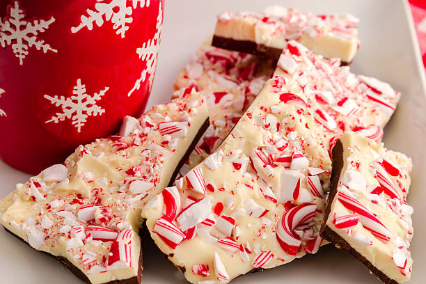 istock Traditional Holiday Chocolate Peppermint Bark 509169893