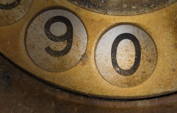 istock Close up of Vintage phone dial - 0 509170156