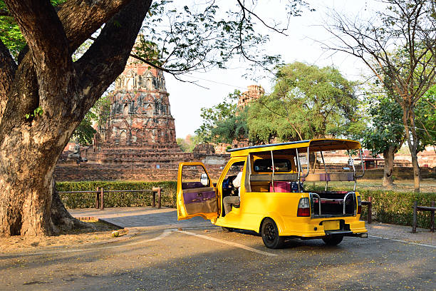 istock travel car at ayutthaya 509170594
