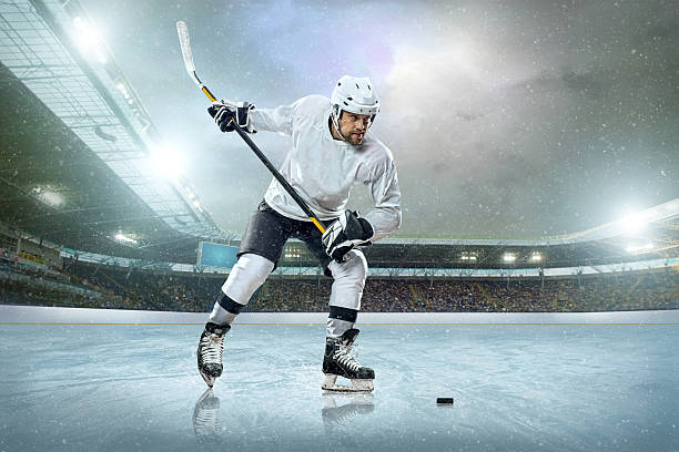 istock Ice hockey player on the ice 509171129