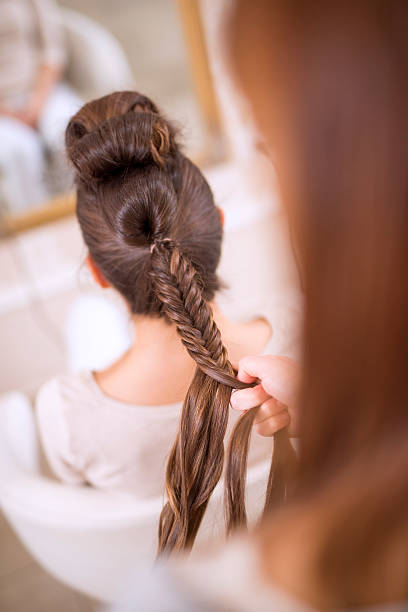 istock Female hairdresser at work 509173558
