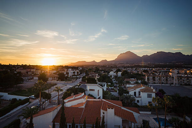 Coucher de soleil à Albir - Photo