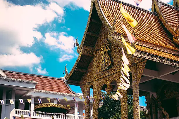 Photo of Outside of Wat Bupparam temple in Chiang Mai