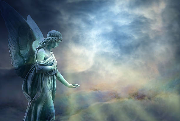 istock Beautiful angel in heaven 509185810
