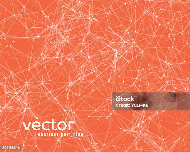 Abstract Particles Vector Vector Abstract Particles Stock Illustration - Download Image Now ...