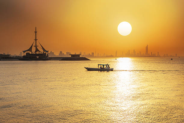 kuwait city stock photo