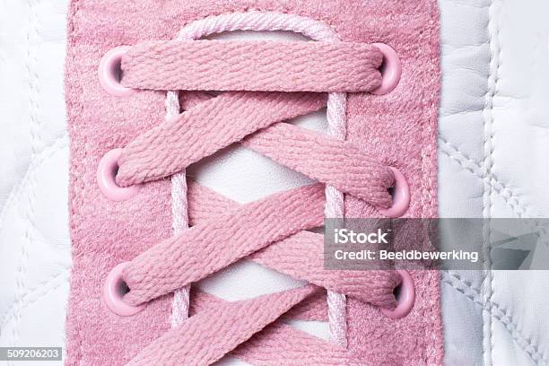 Pink Lacing Close Up Stock Photo - Download Image Now - Aerobics, Close-up, Eyelet