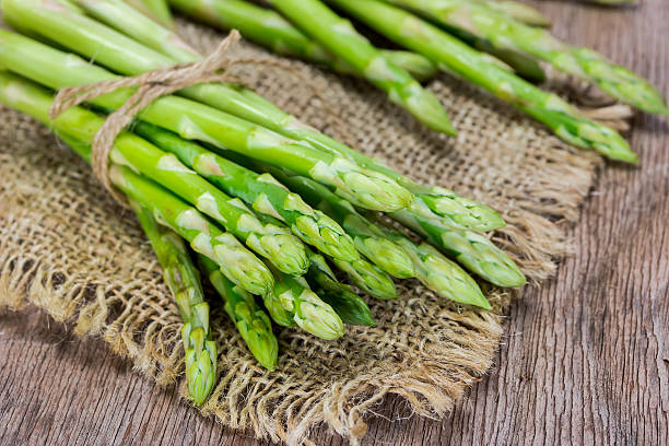 istock Bunch of fresh asparagus 509206361