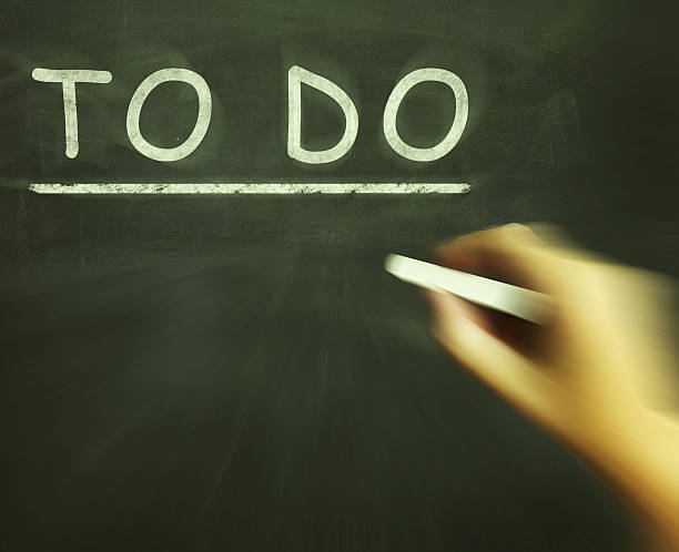 istock To Do Chalk Shows Agenda And List Of Tasks 509207159