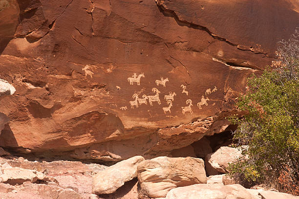 istock Ancient Petroglyphs, Arches National Park 509210441