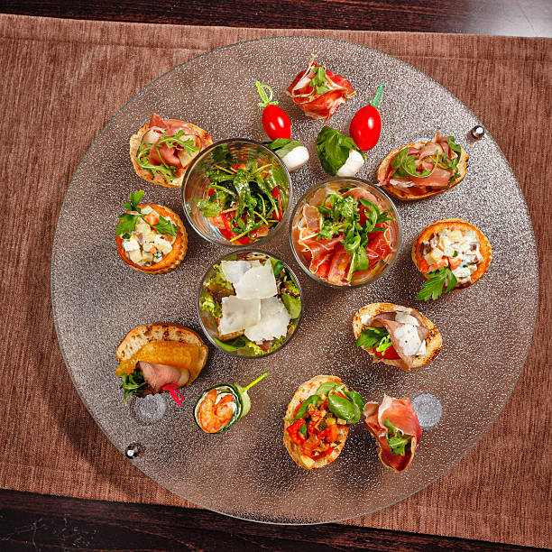 istock Restaurant food canapes appetizers 509211219