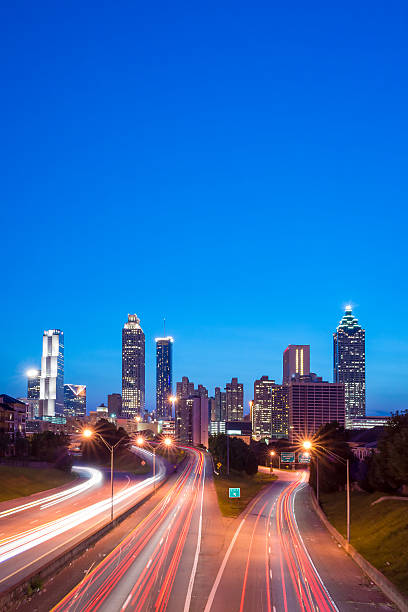 istock Image of the Atlanta skyline during twilight 509212651