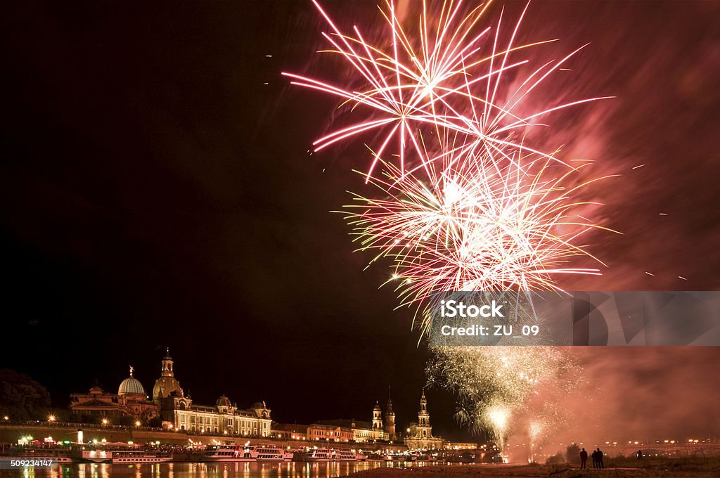 Feuerwerk - Lizenzfrei Dresden Stock-Foto