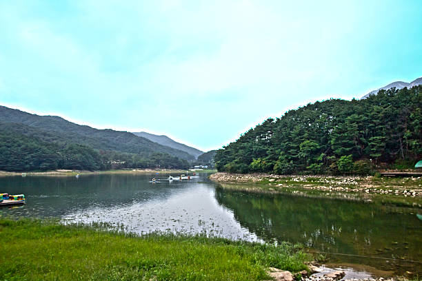 Lake at Pocheon, South Korea.