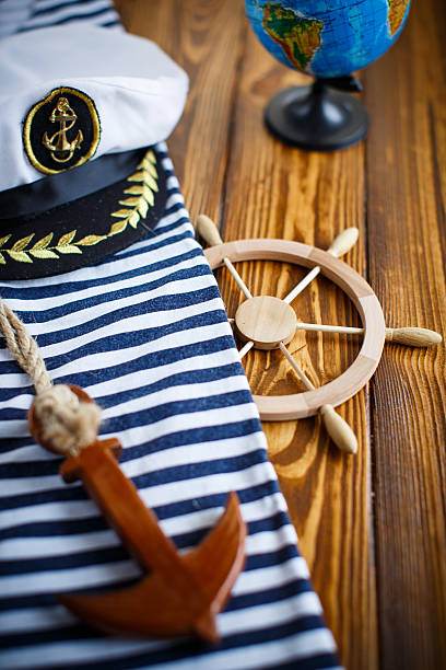 Decorative wooden steering wheel