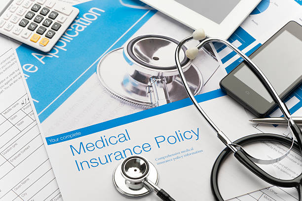 istock Health Insurance Policy brochure 509236309