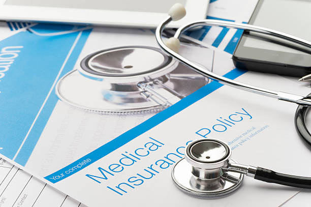 istock Health Insurance Policy brochure 509236311