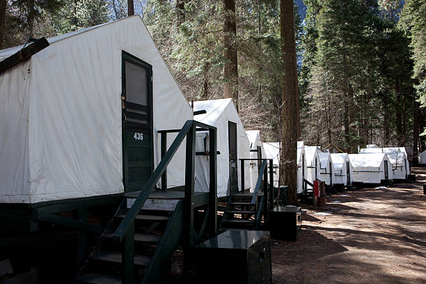 istock Tent cabins in Yosemite National Park. 509237237