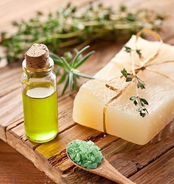 istock Piece of natural soap. 509239293