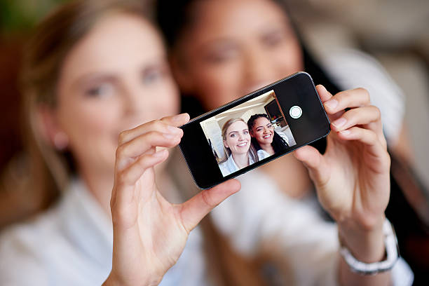 istock There's always time for a selfie 509242286