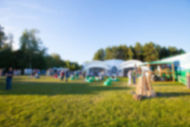 istock Abstract blur image, a holiday in the open air 509246394