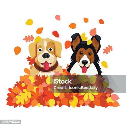 4,037 Dog Fall Illustrations & Clip Art - iStock | Dog fall leaves, Walking  dog fall, Walk dog fall