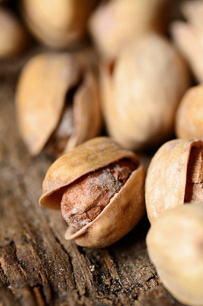 istock Close up shot of pistachios 509248630