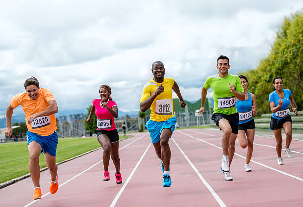 istock Group of people running 509252259