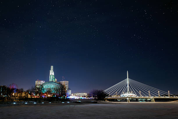 winnipeg manitoba - winnipeg stock-fotos und bilder