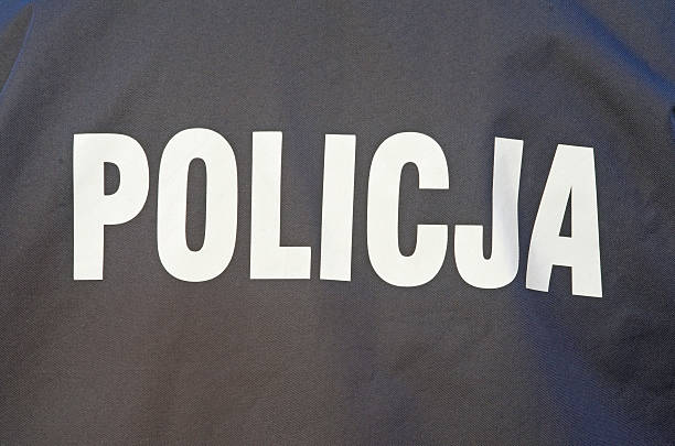 istock Polish Police sign 509253838