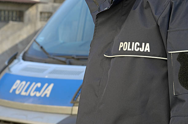 istock Polish Police sign 509253896
